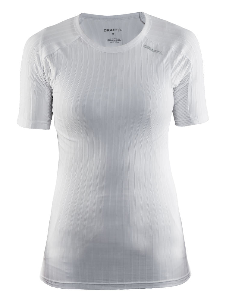 Craft active extreme 2.0 rn dames ondershirt met korte mouwen wit