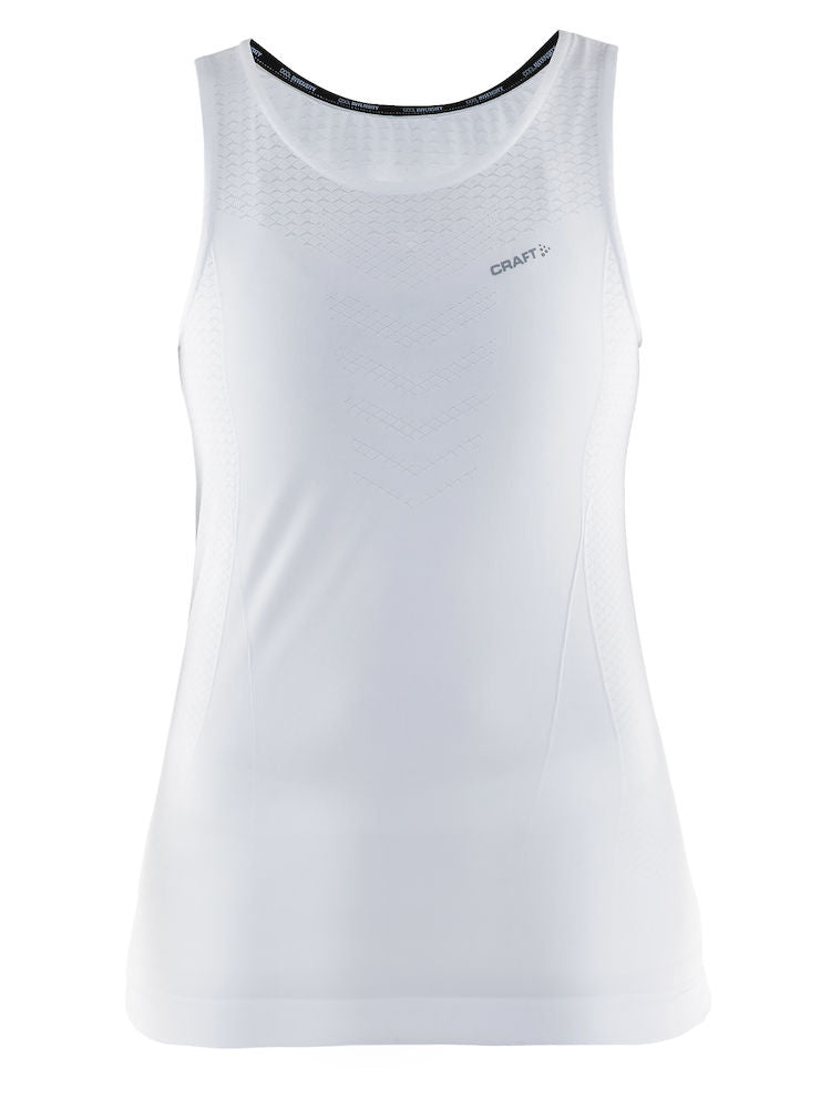 Craft cool intensity rn dames ondershirt zonder mouwen wit