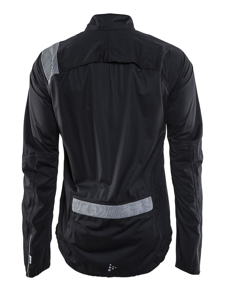 Craft verve regenjack zwart