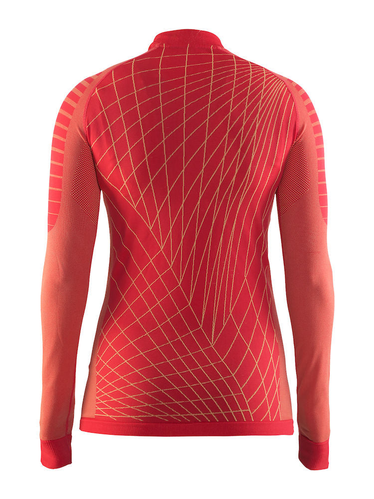 Craft active intensity CN dames ondershirt lange mouwen roze