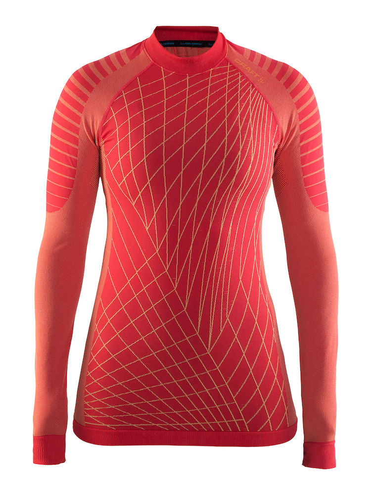 Craft active intensity CN dames ondershirt lange mouwen roze