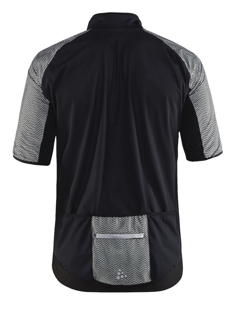 Craft shield 2 fietsshirt korte mouwen zwart