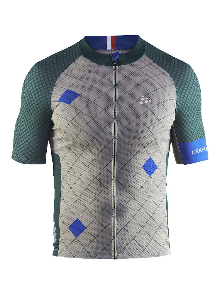 Craft monument fietsshirt met korte mouwen Parijs Roubaix