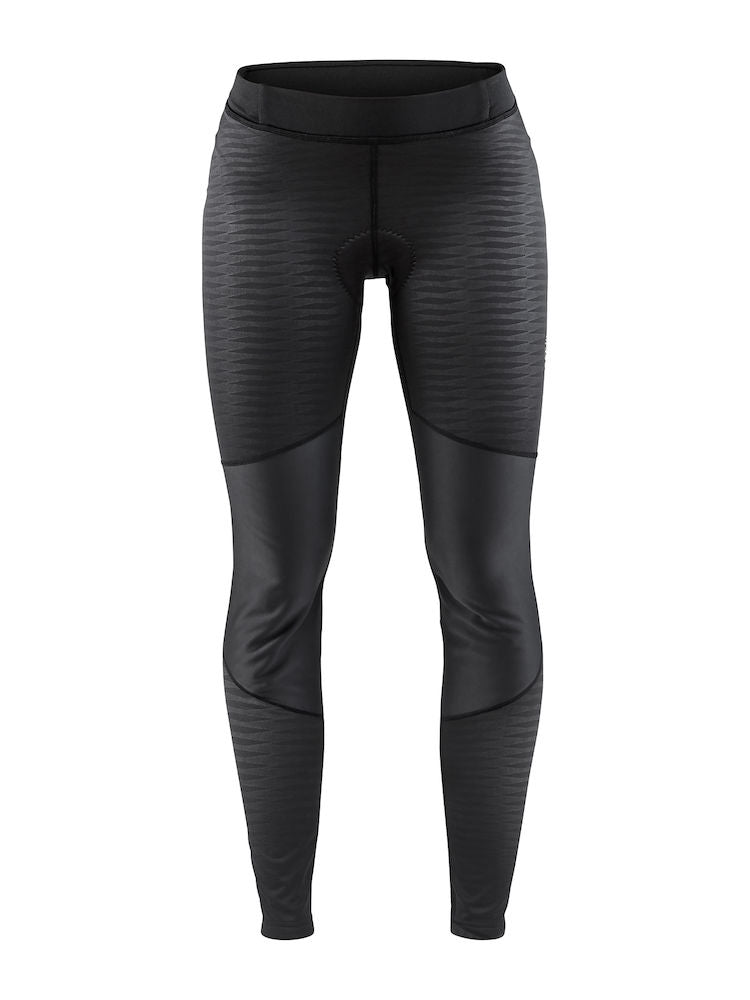 Craft ideal wind dames lange fietsbroek zwart