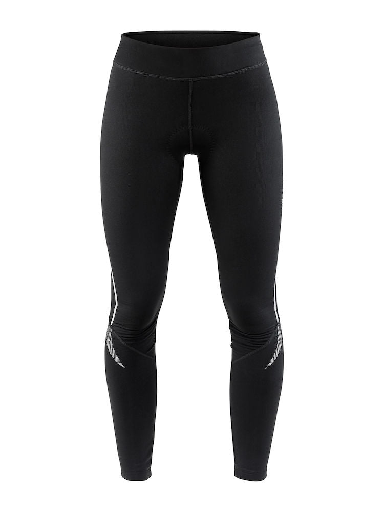 Craft ideal thermal dames lange fietsbroek zwart 999000
