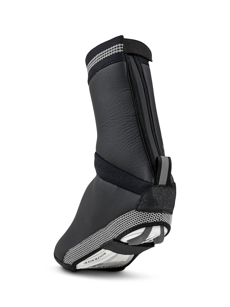 Craft glow bootie overschoen zilver zwart