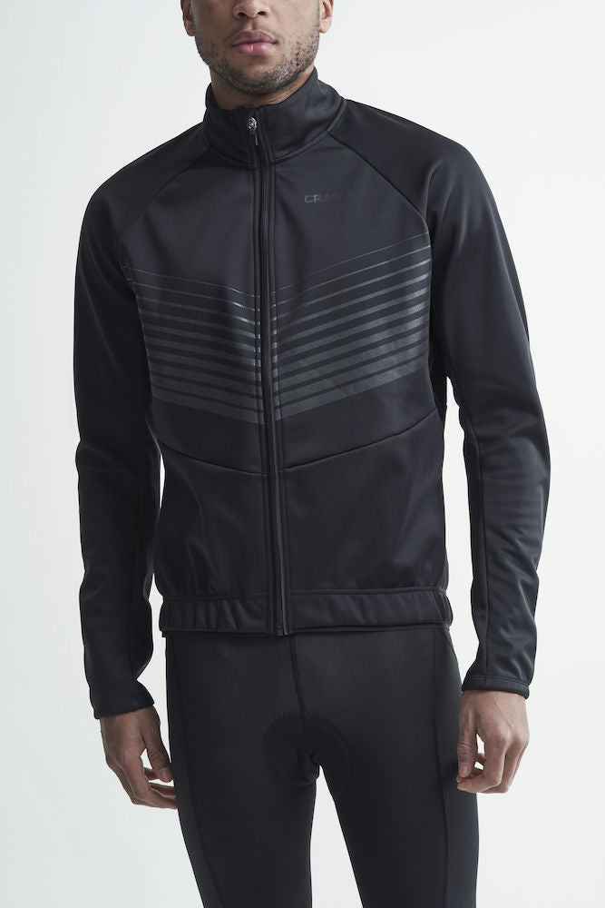 Craft ideal fietsjack zwart