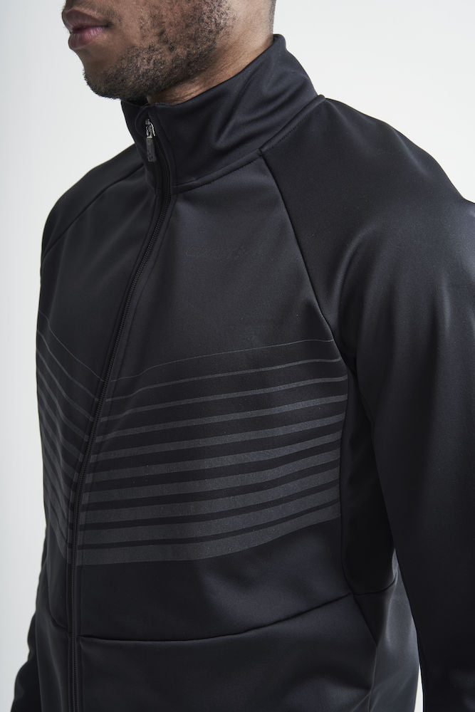 Craft ideal fietsjack zwart