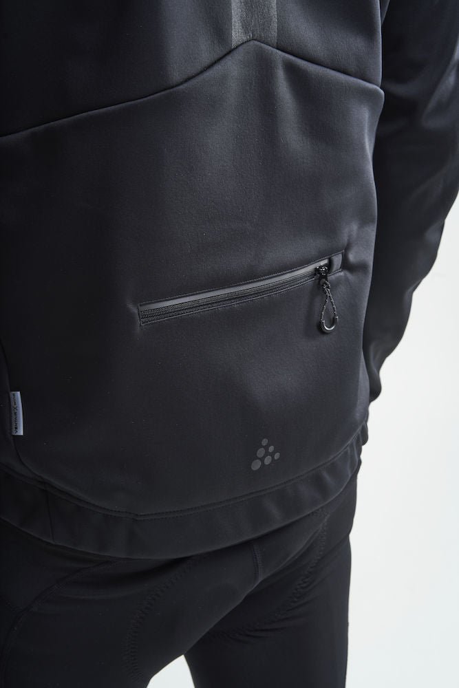 Craft ideal fietsjack zwart