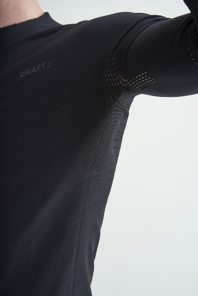 Craft ctm cn ondershirt met lange mouwen zwart