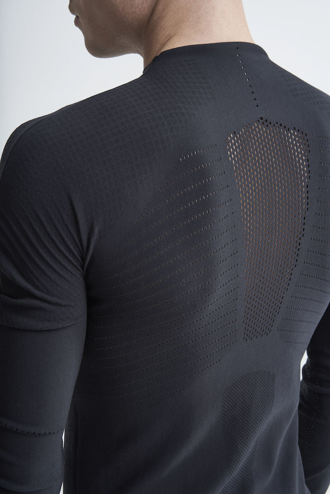 Craft ctm cn ondershirt met lange mouwen zwart
