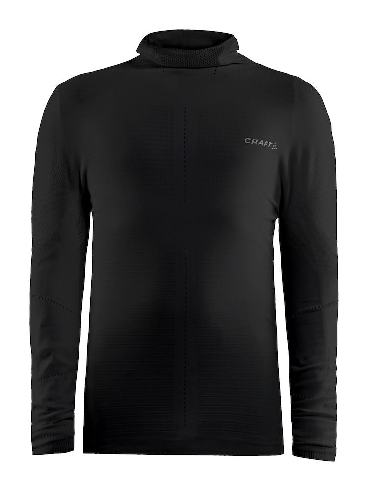 Craft ctm hood ondershirt met lange mouwen zwart