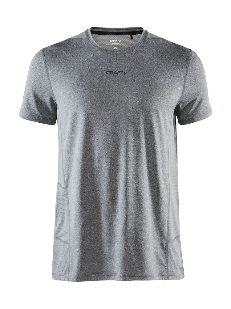 Craft Adv Essence Ss Tee M - Dk Grey Melange