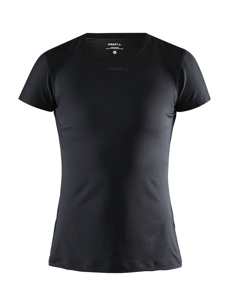 Craft Adv Essence Ss Slim Tee W - Black