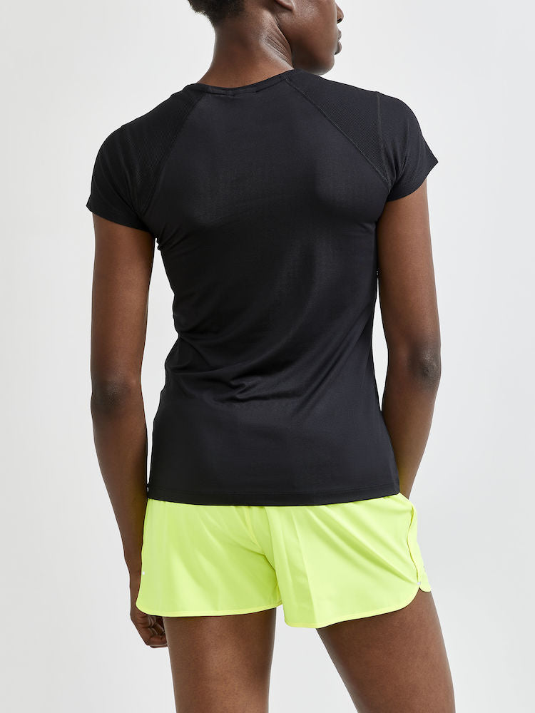 Craft Adv Essence Ss Slim Tee W - Black