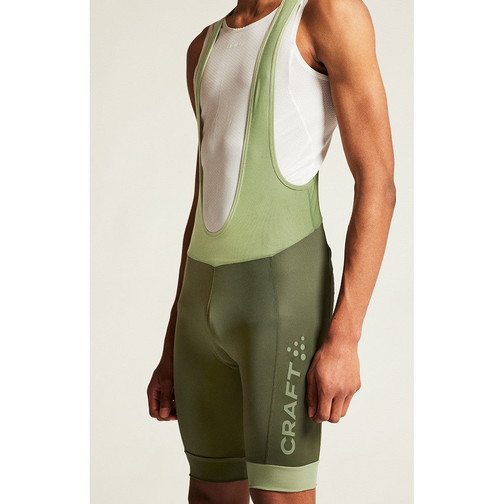 Craft Core Endur Bib Shorts M - Juniper/ Forest Green