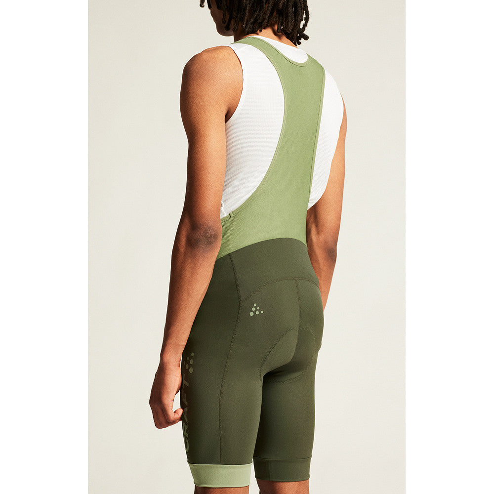 Craft Core Endur Bib Shorts M - Juniper/ Forest Green