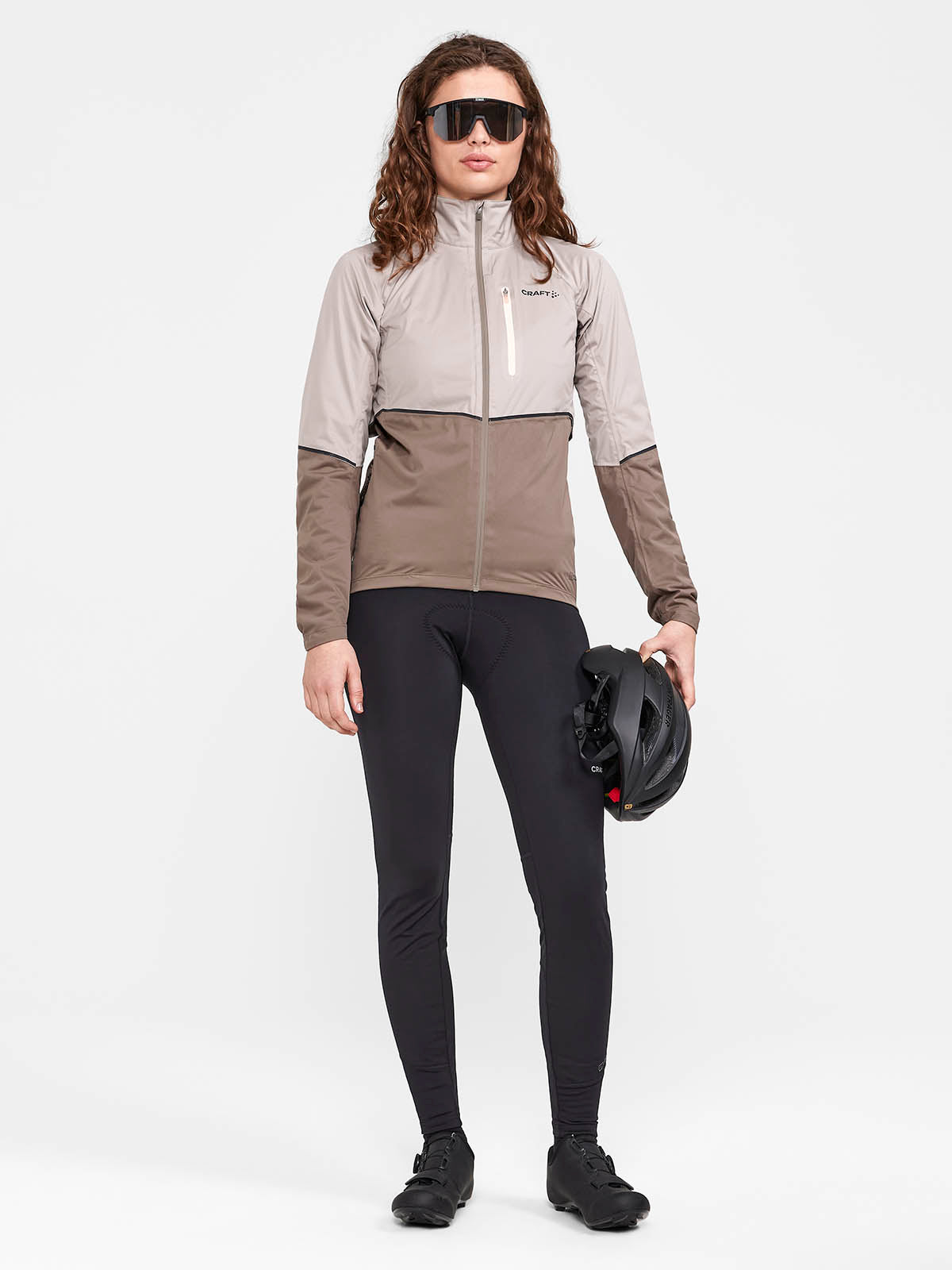 Craft Adv Endur Hydro Jacket W - Clay-Dk Clay