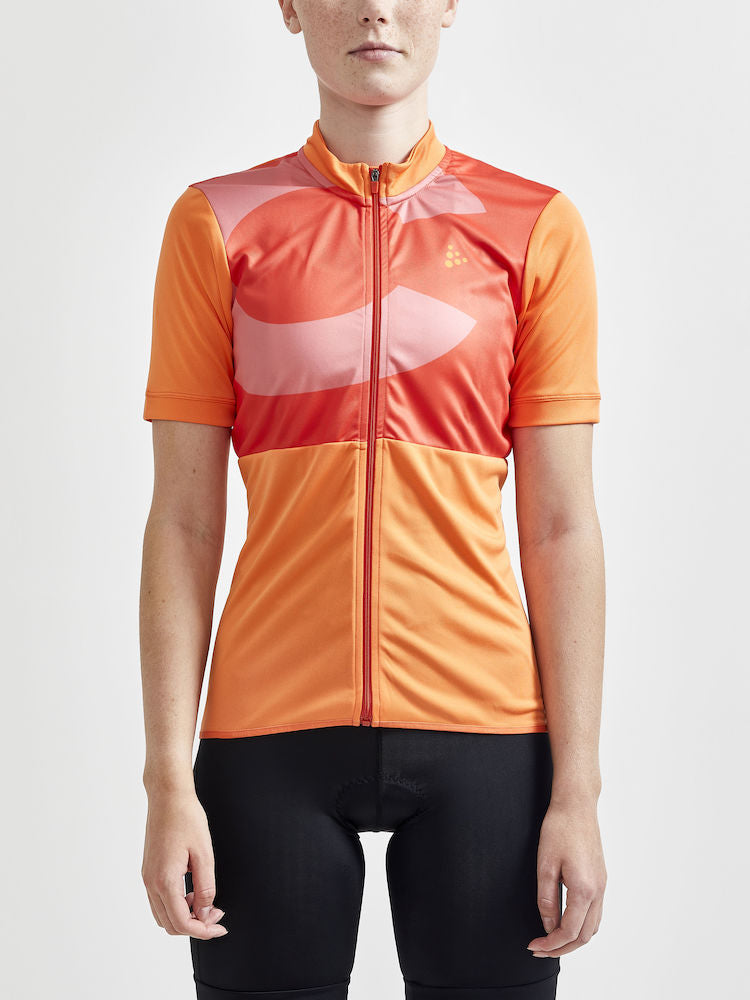 Craft Core Endur Logo Jersey W - Orange/Red