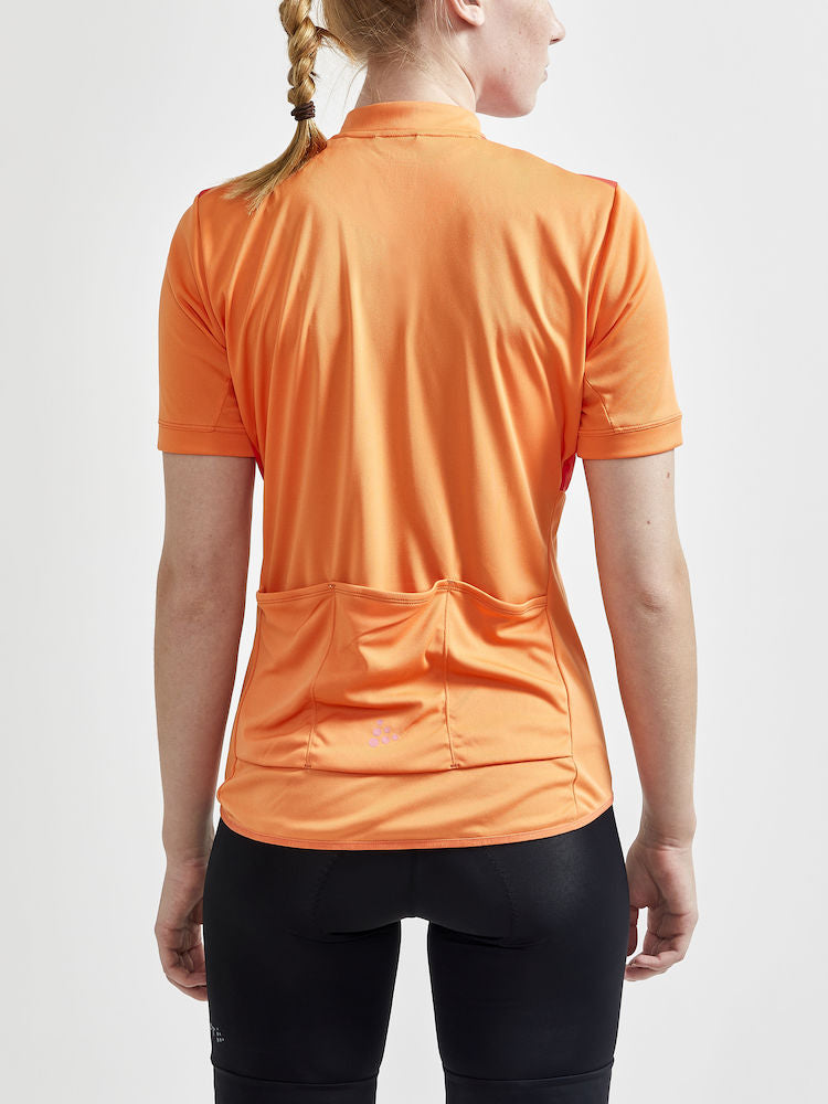Craft Core Endur Logo Jersey W - Orange/Red