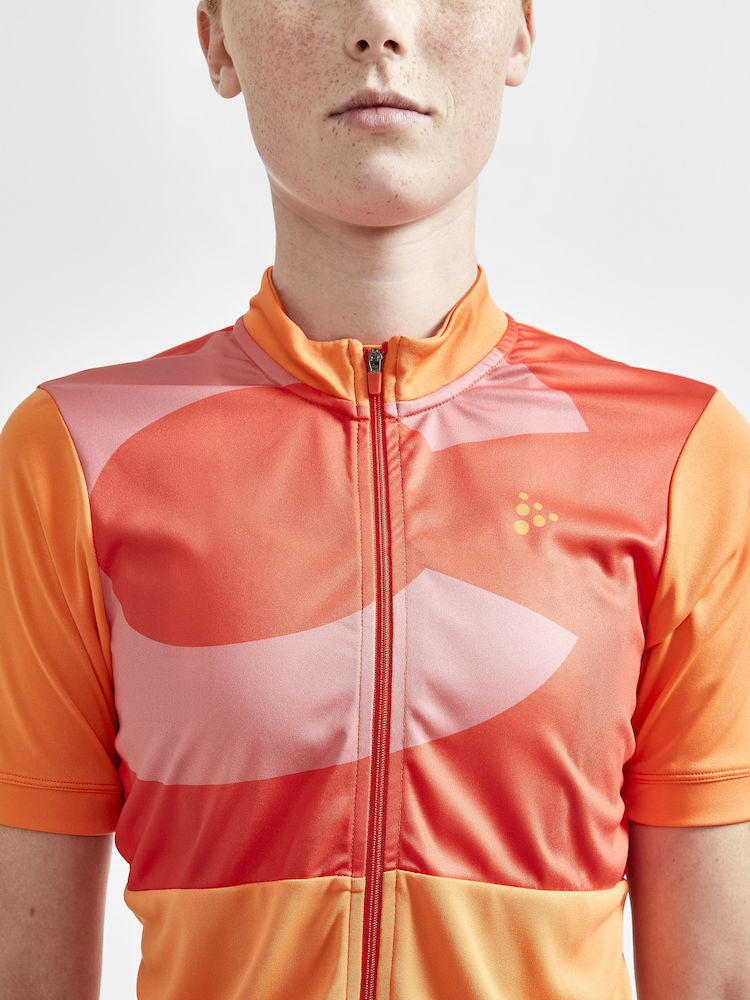 Craft Core Endur Logo Jersey W - Orange/Red