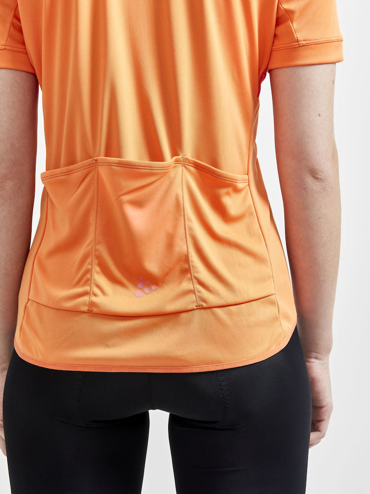 Craft Core Endur Logo Jersey W - Orange/Red
