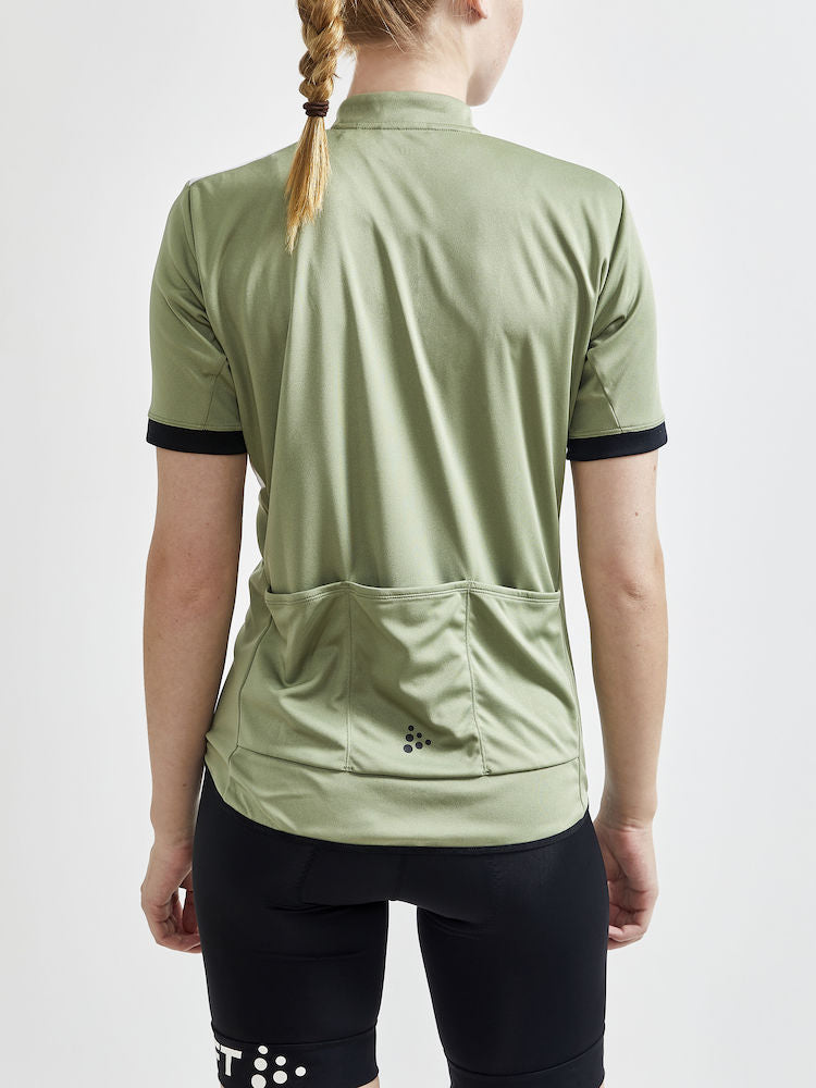 Craft Core Endur Logo Jersey W - White/Olive