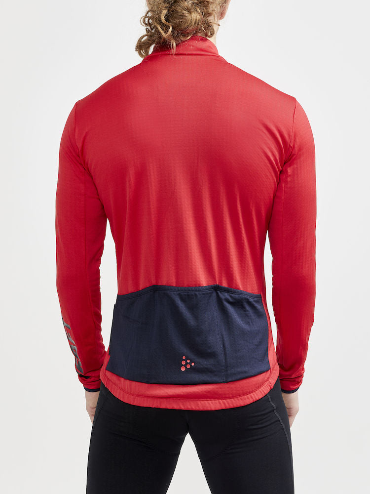 Craft Core Bike Subz Ls Jersey M - Lychee-Blaze