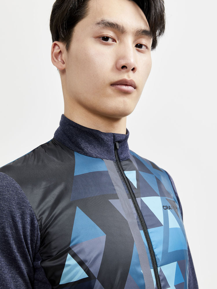 Craft Adv Bike Subz Wool Ls Jersey M - Blaze-Multi