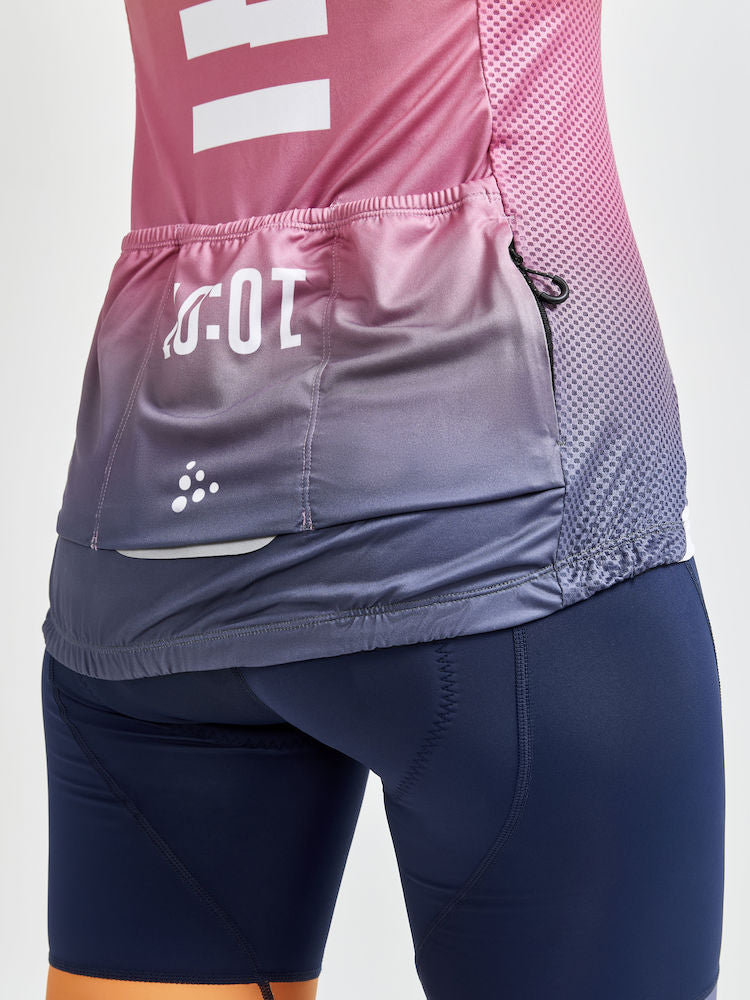 Craft Adv Hmc Endur Graphic Jersey W - Glory/Pop