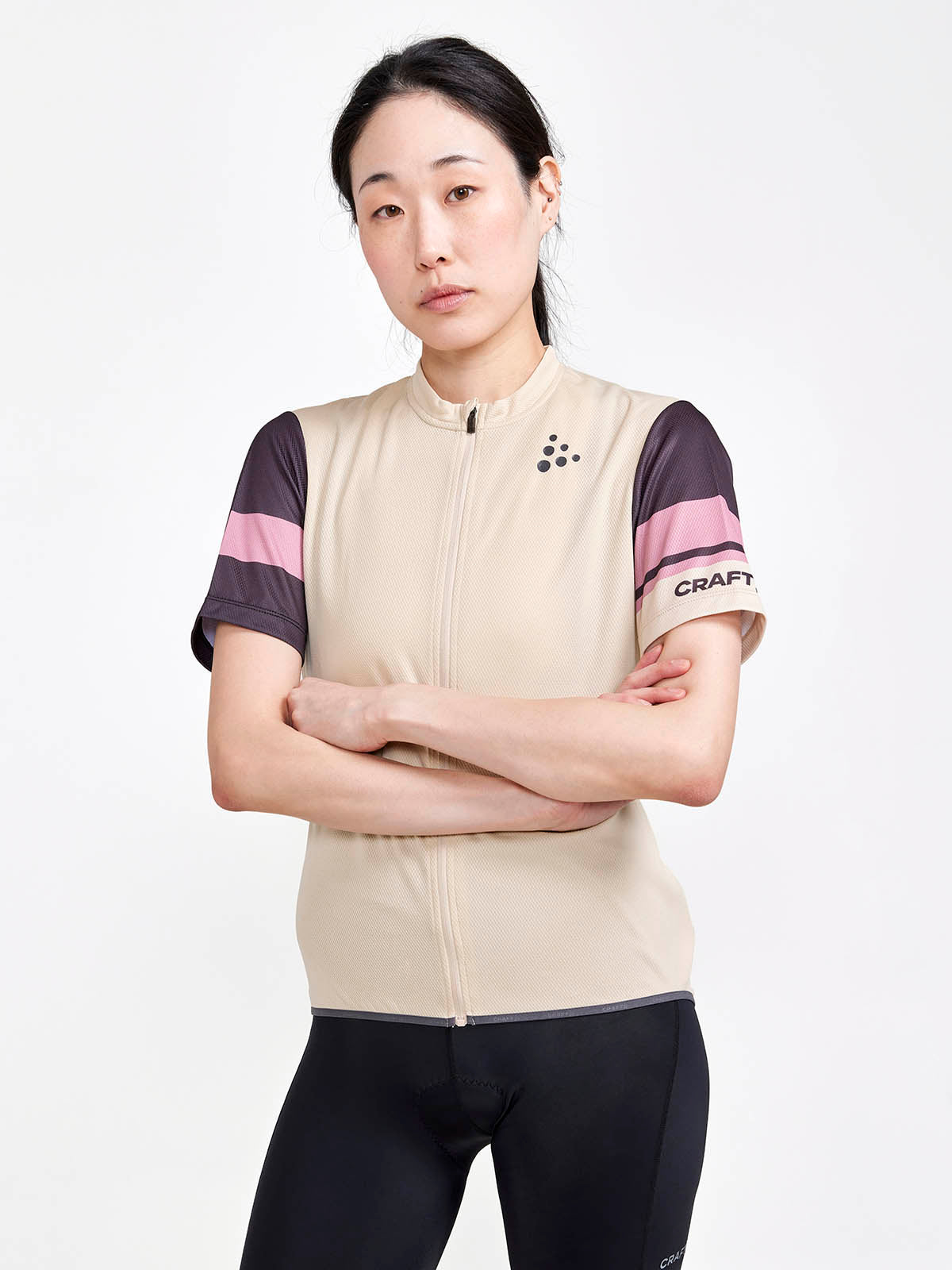 Craft Core Endur Logo Jersey W - Ecru Slate