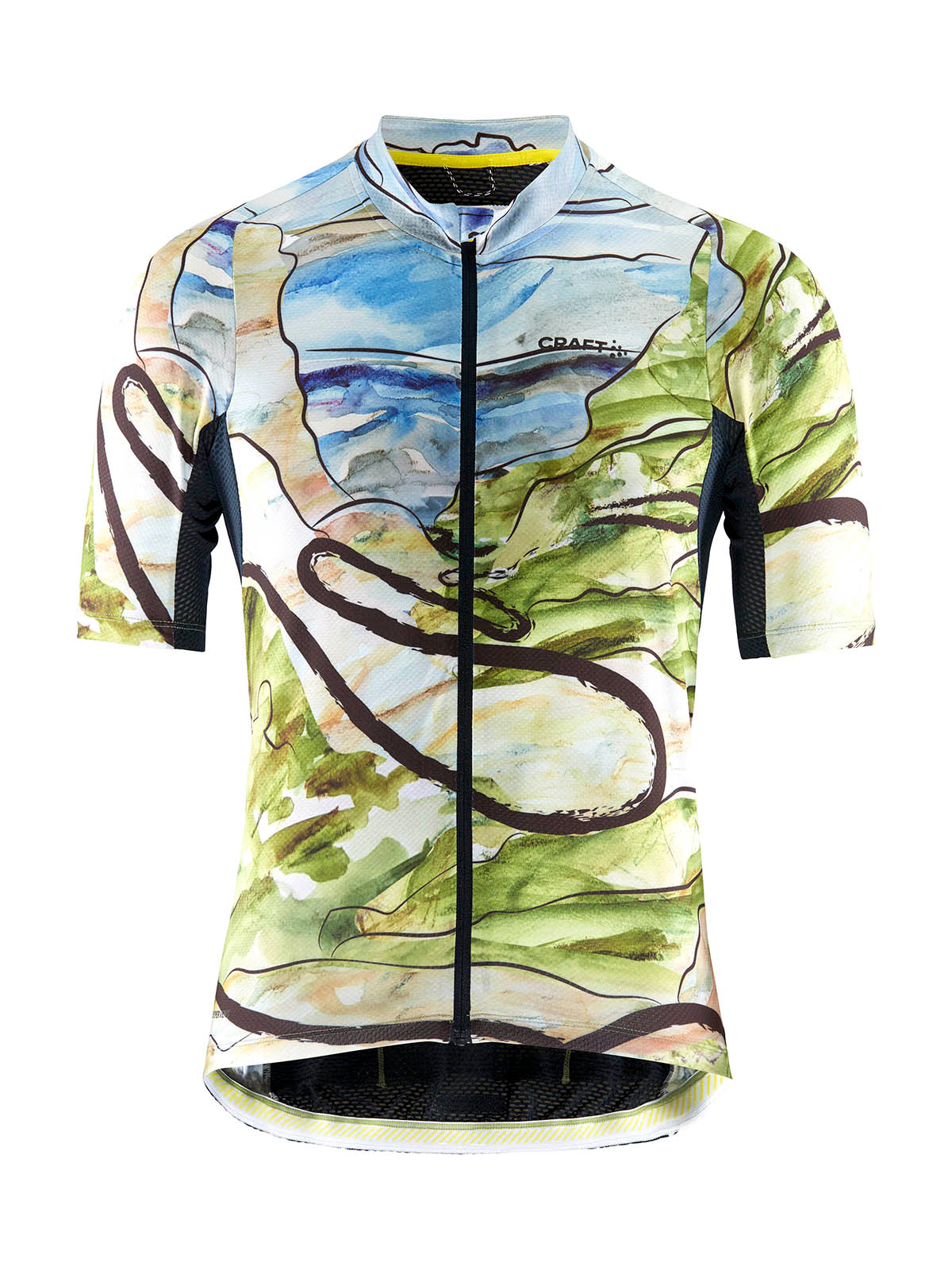 Craft Adv Endur Graphic Jersey M - Blaze-Free