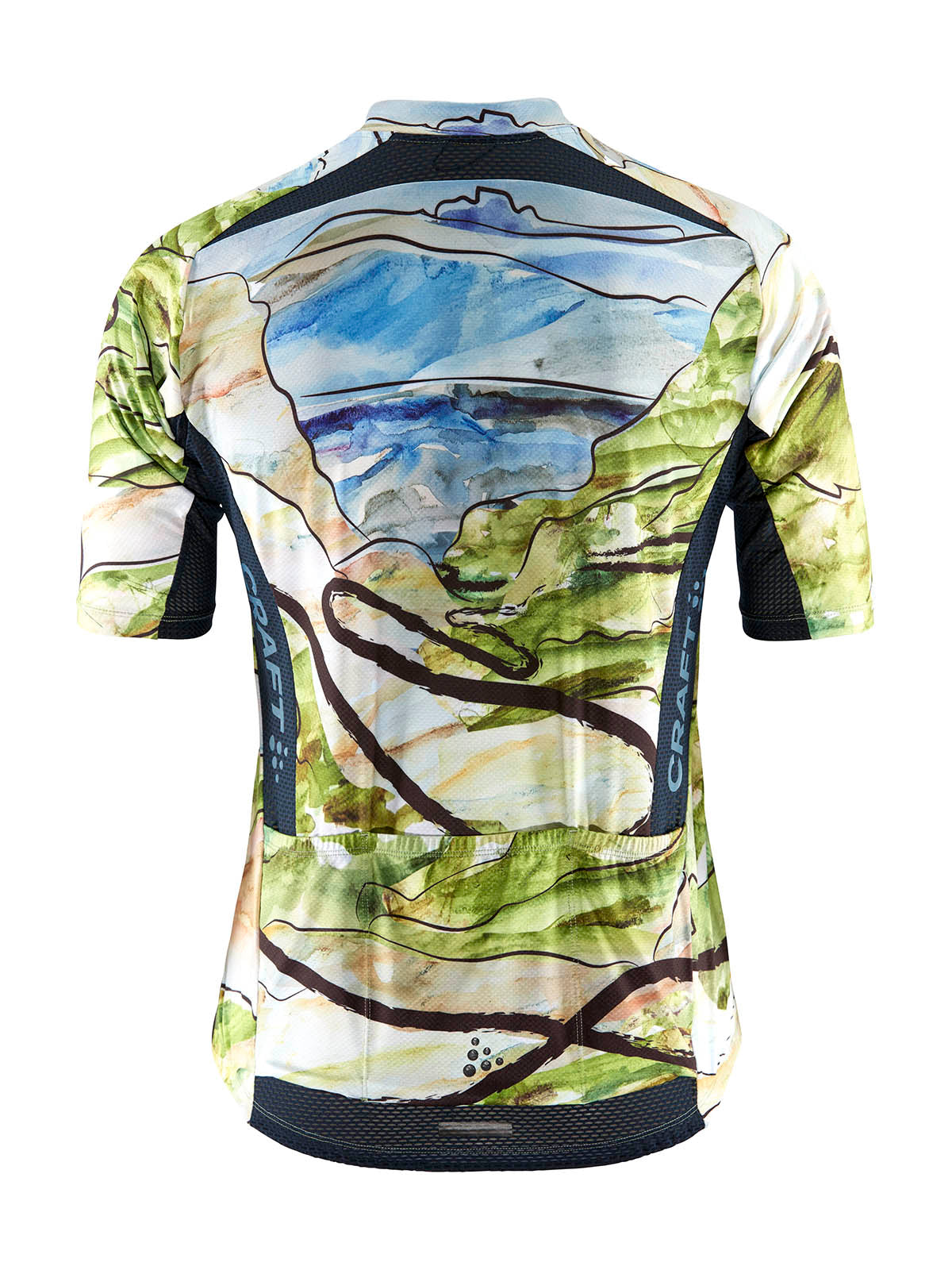 Craft Adv Endur Graphic Jersey M - Blaze-Free