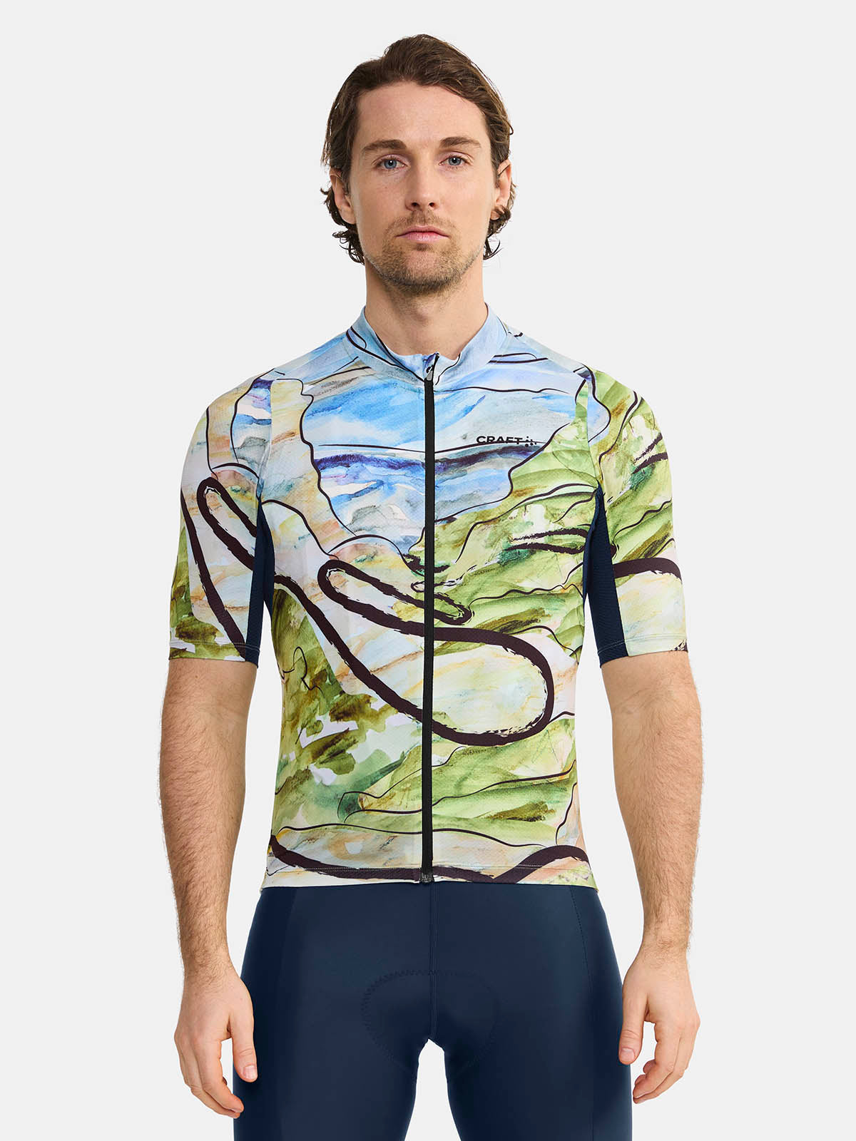 Craft Adv Endur Graphic Jersey M - Blaze-Free