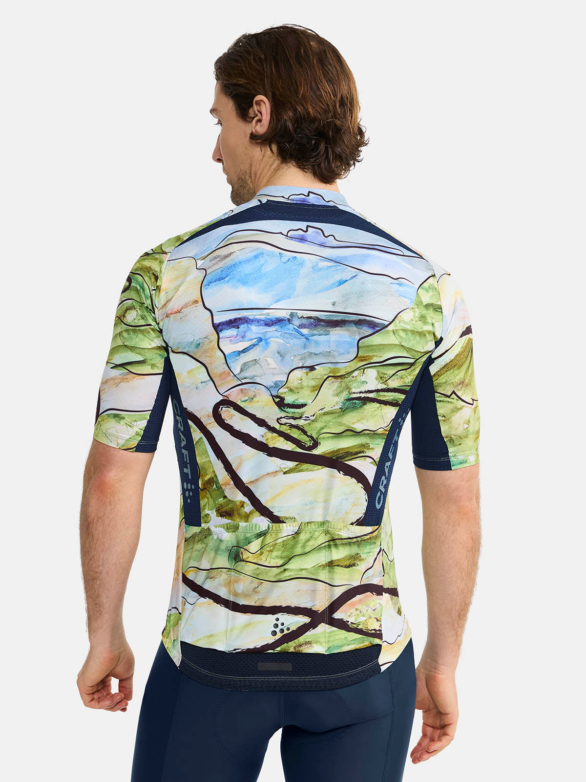 Craft Adv Endur Graphic Jersey M - Blaze-Free
