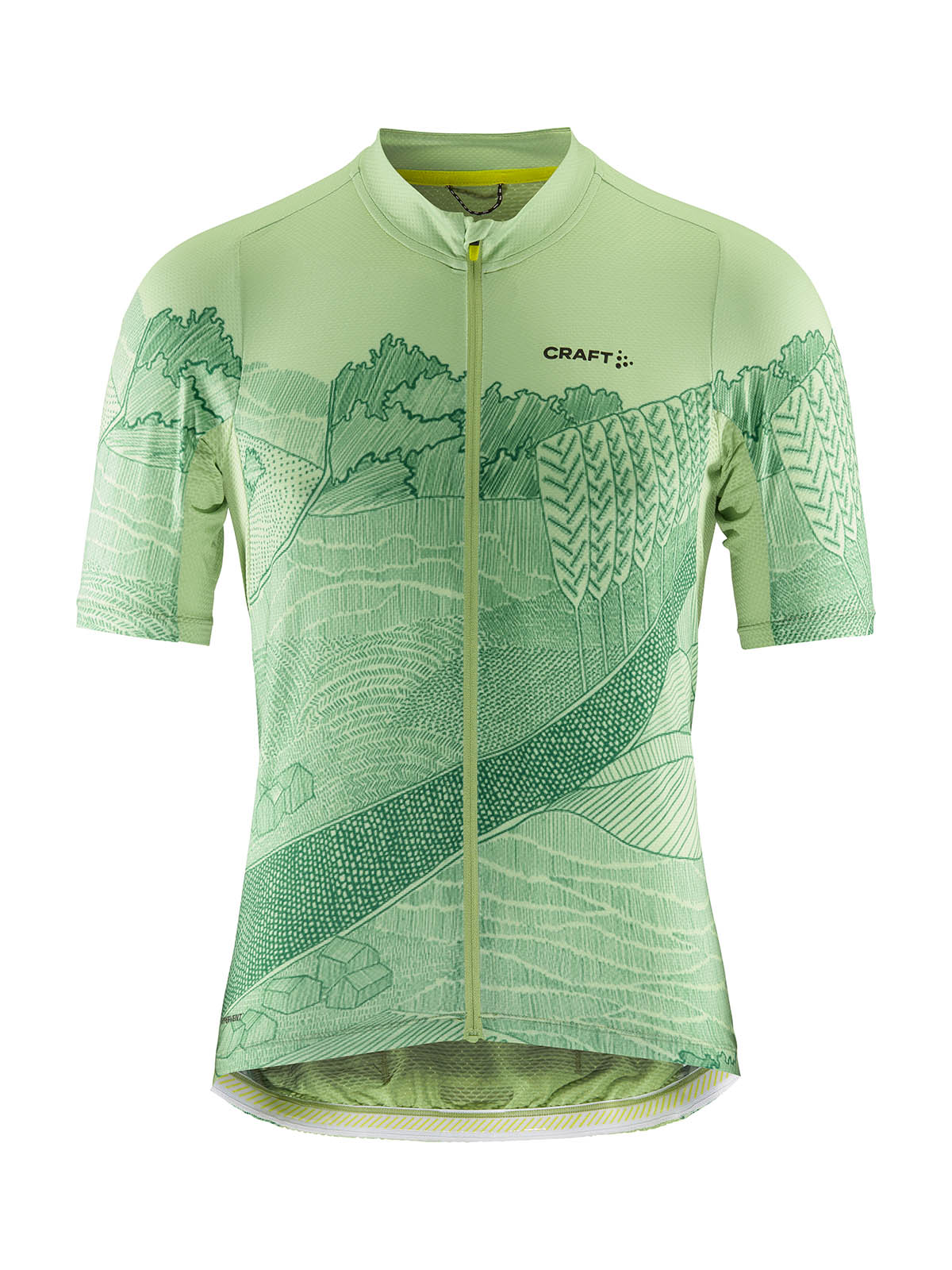 Craft Adv Endur Graphic Jersey M - Spruce-Twig