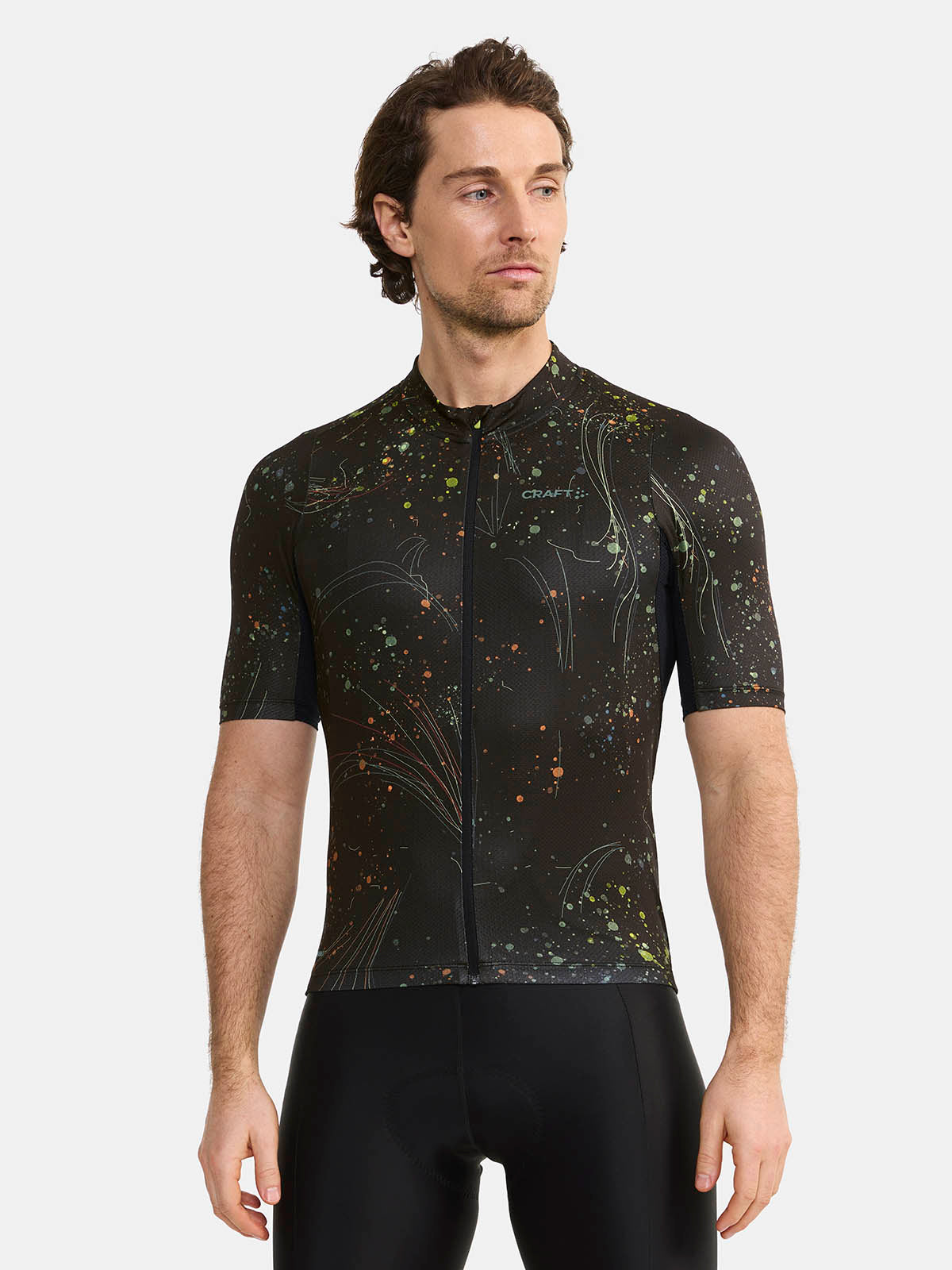 Craft Adv Endur Graphic Jersey M - Black-Multi