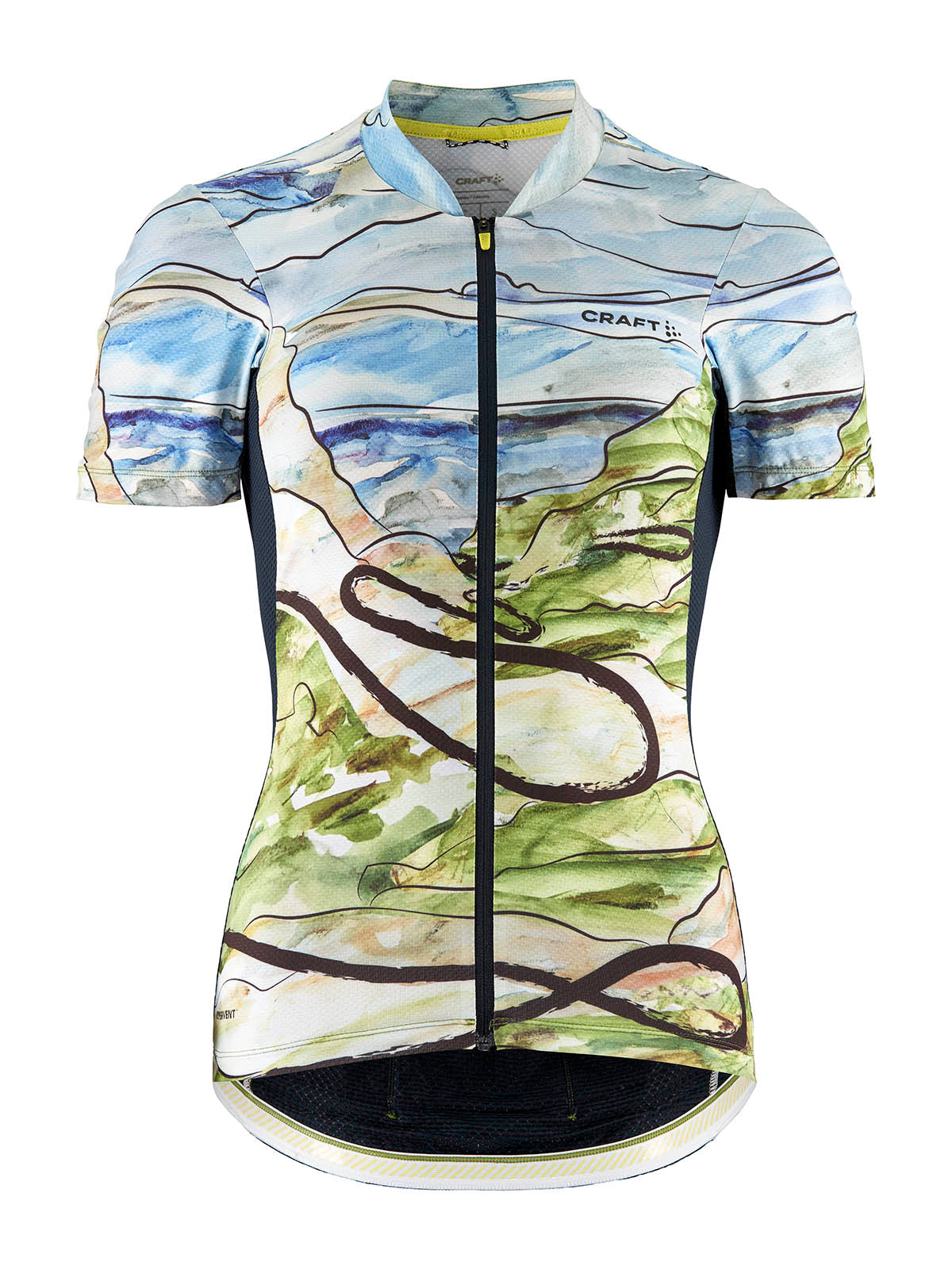 Craft Adv Endur Graphic Jersey W - Blaze-Free