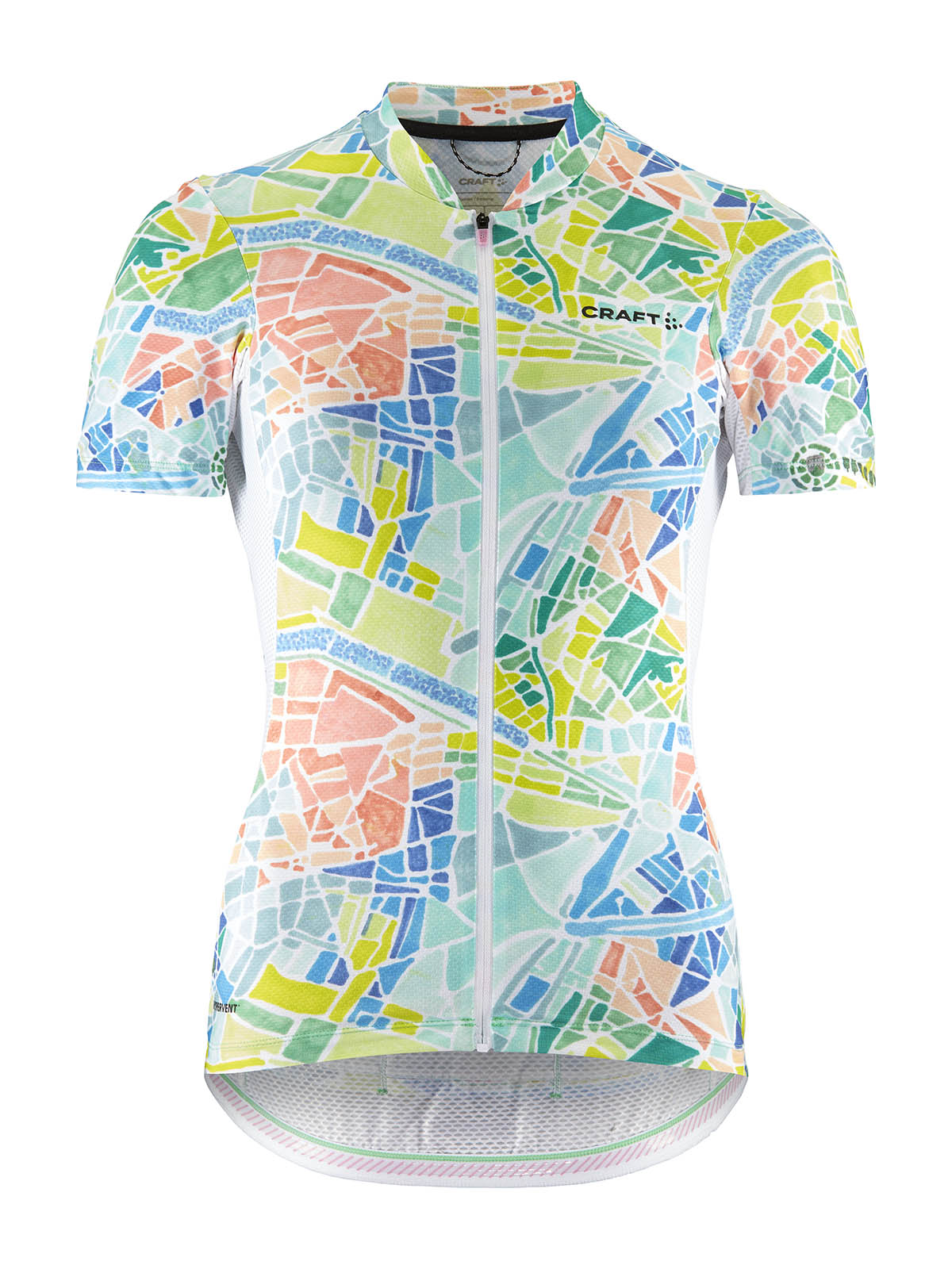 Craft Adv Endur Graphic Jersey W - White-Multi