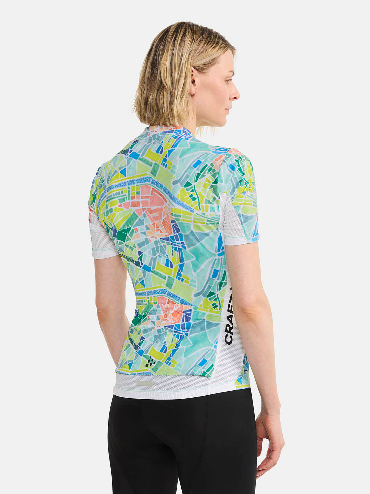 Craft Adv Endur Graphic Jersey W - White-Multi