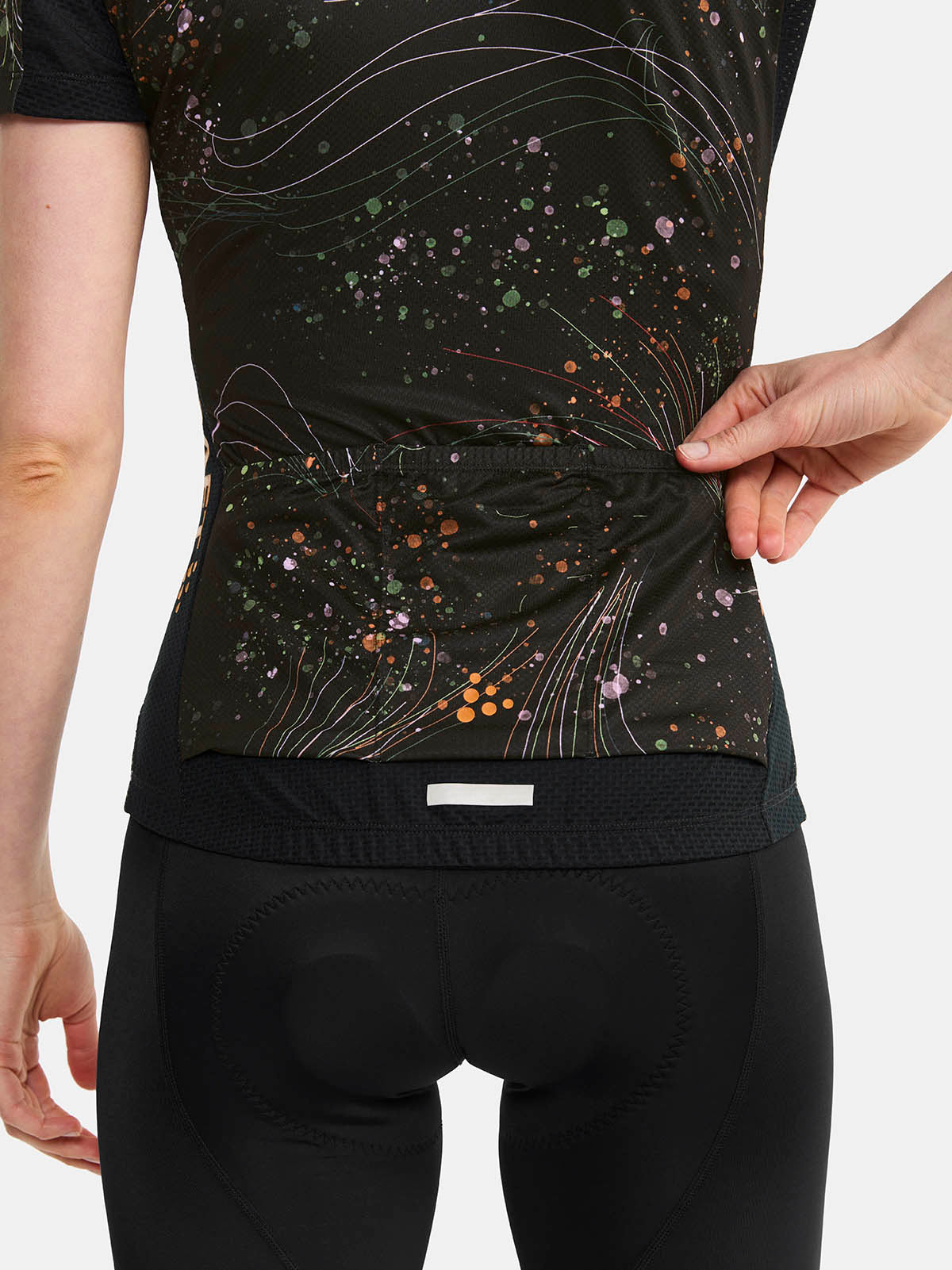 Craft Adv Endur Graphic Jersey W - Black-Multi