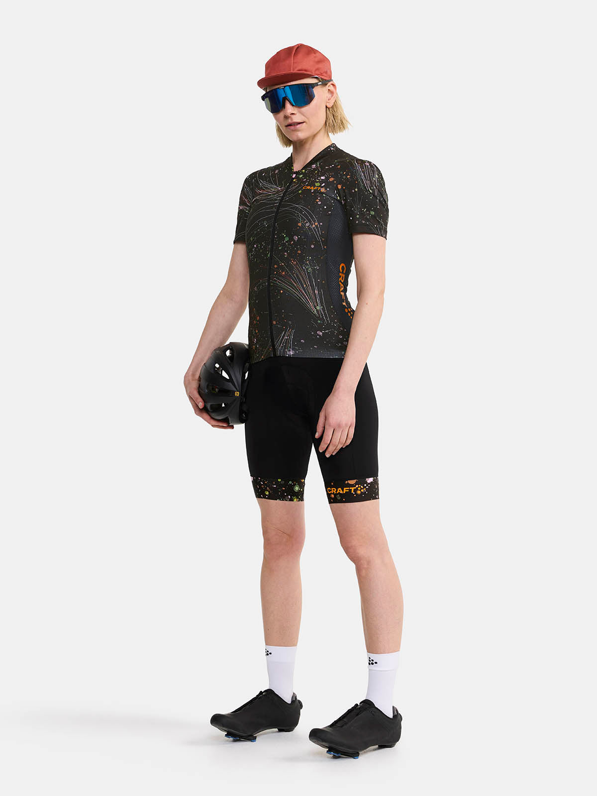 Craft Adv Endur Graphic Jersey W - Black-Multi