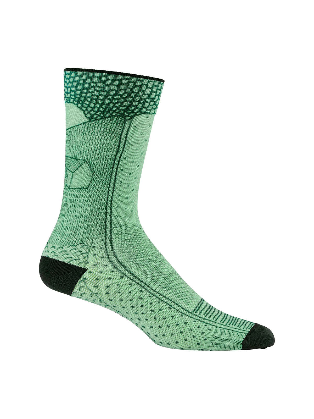 Craft Adv Endur Graphic Sock - Spruce-Twig