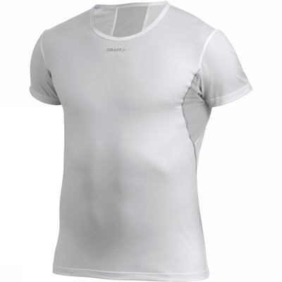 CRAFT Cool Tee With Mesh White Silver