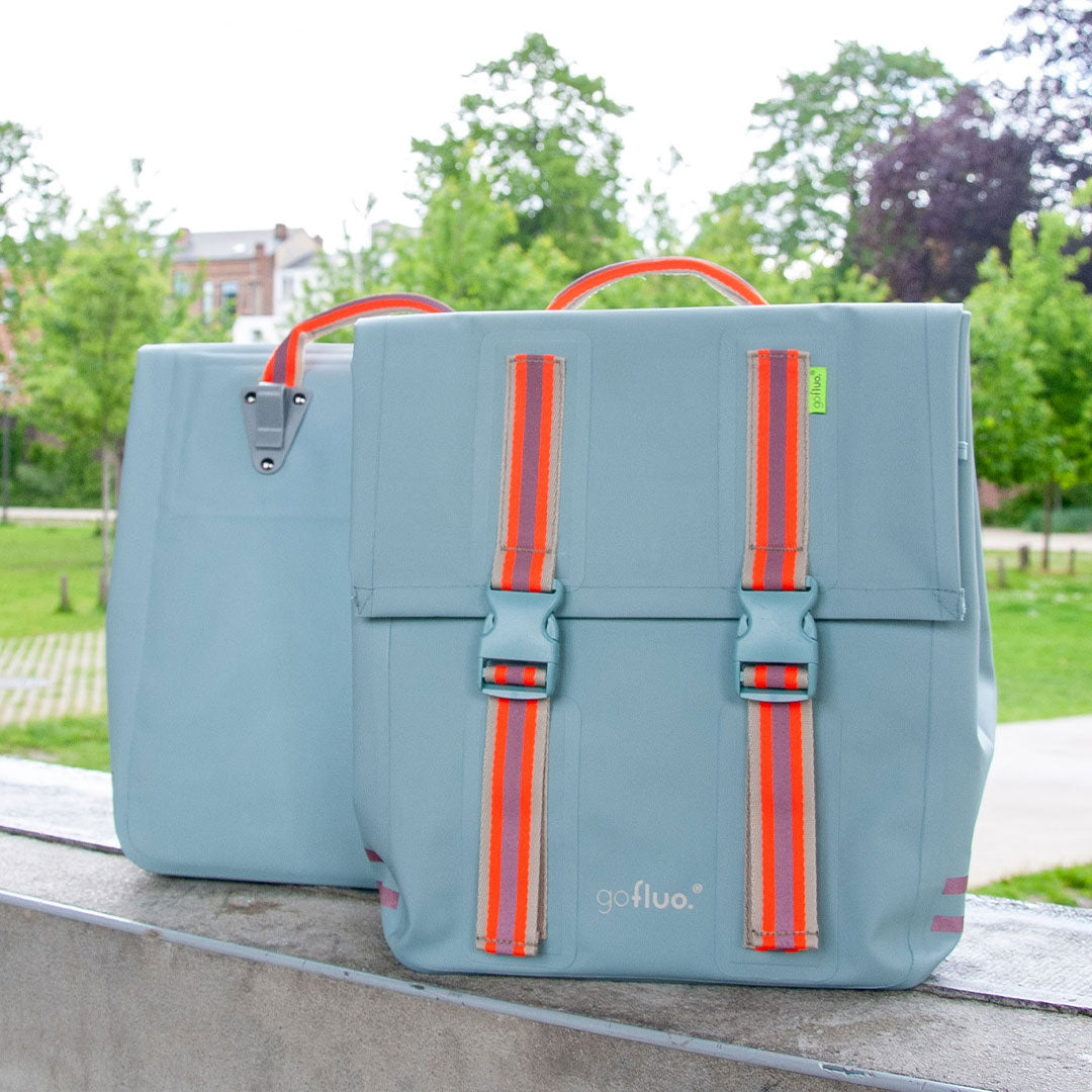 GOFLUO Fietstas Sig Sky Blue