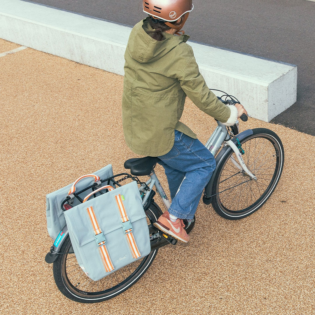 GOFLUO Fietstas Sig Sky Blue