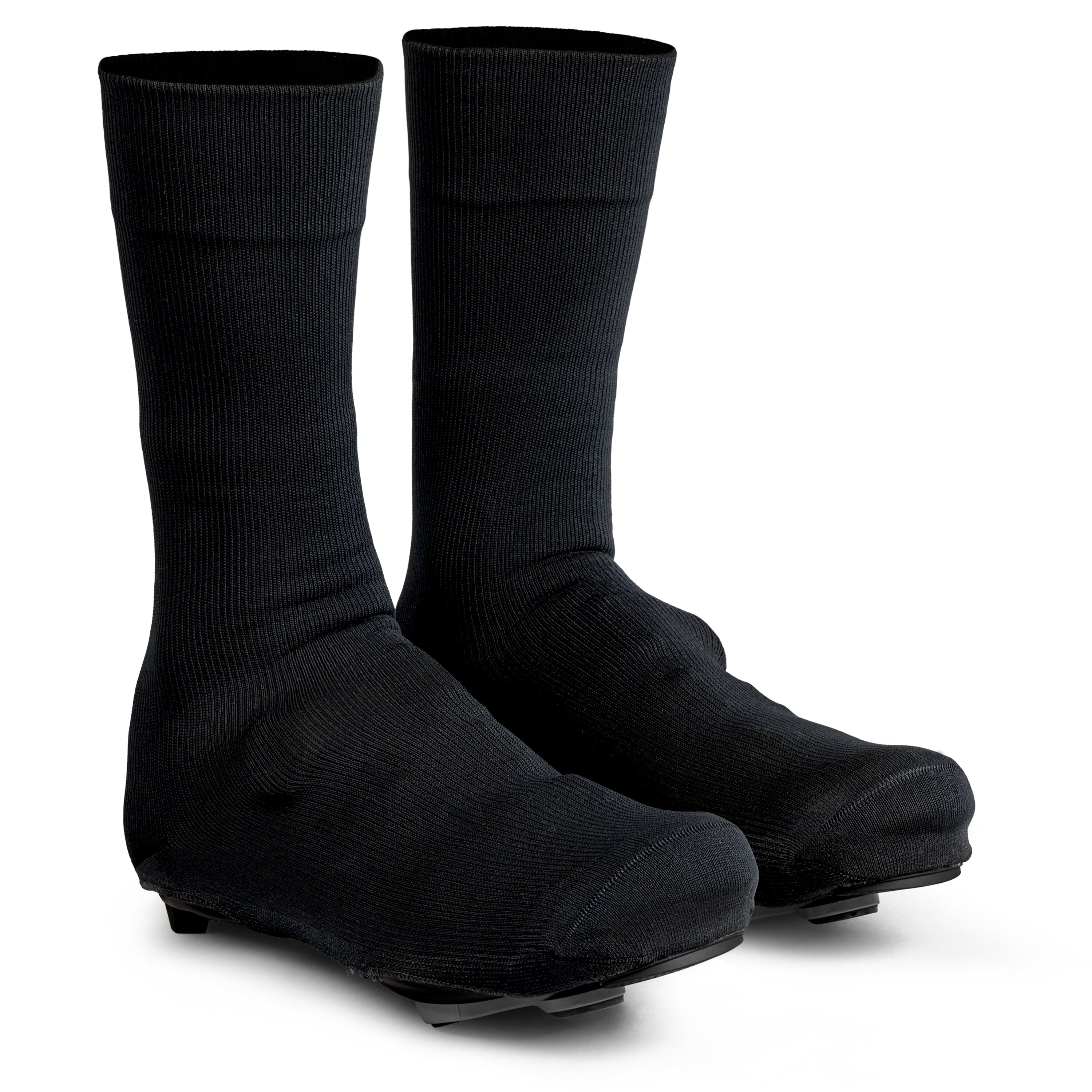 GripGrab Flandrien Waterproof Knitted Road Overschoen Zwart