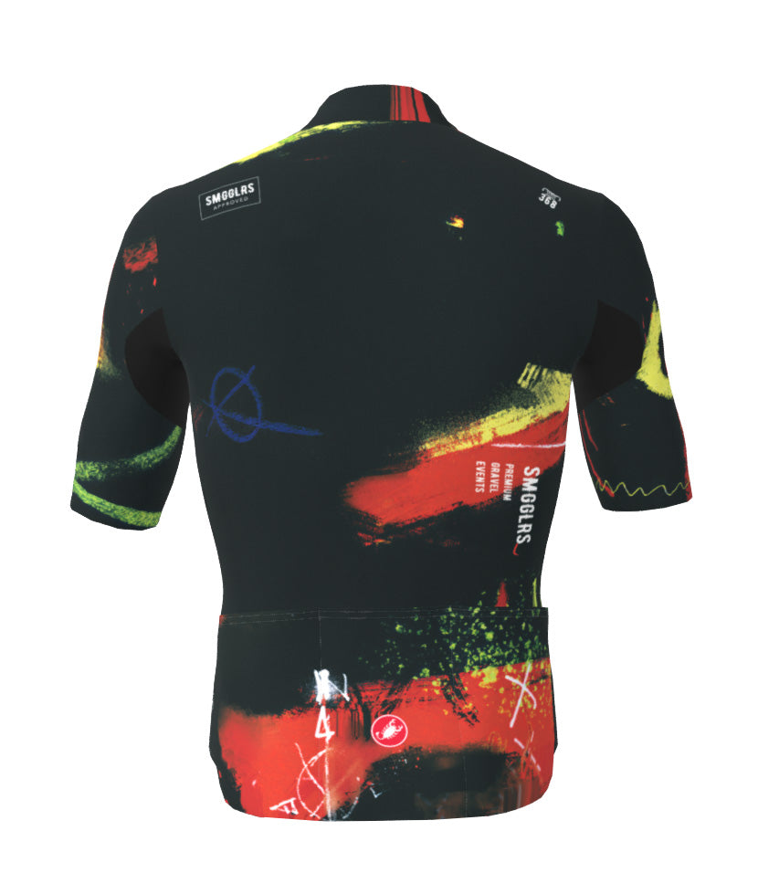 Castelli Smugglers Path Endurance Equipe Jersey Black Multi