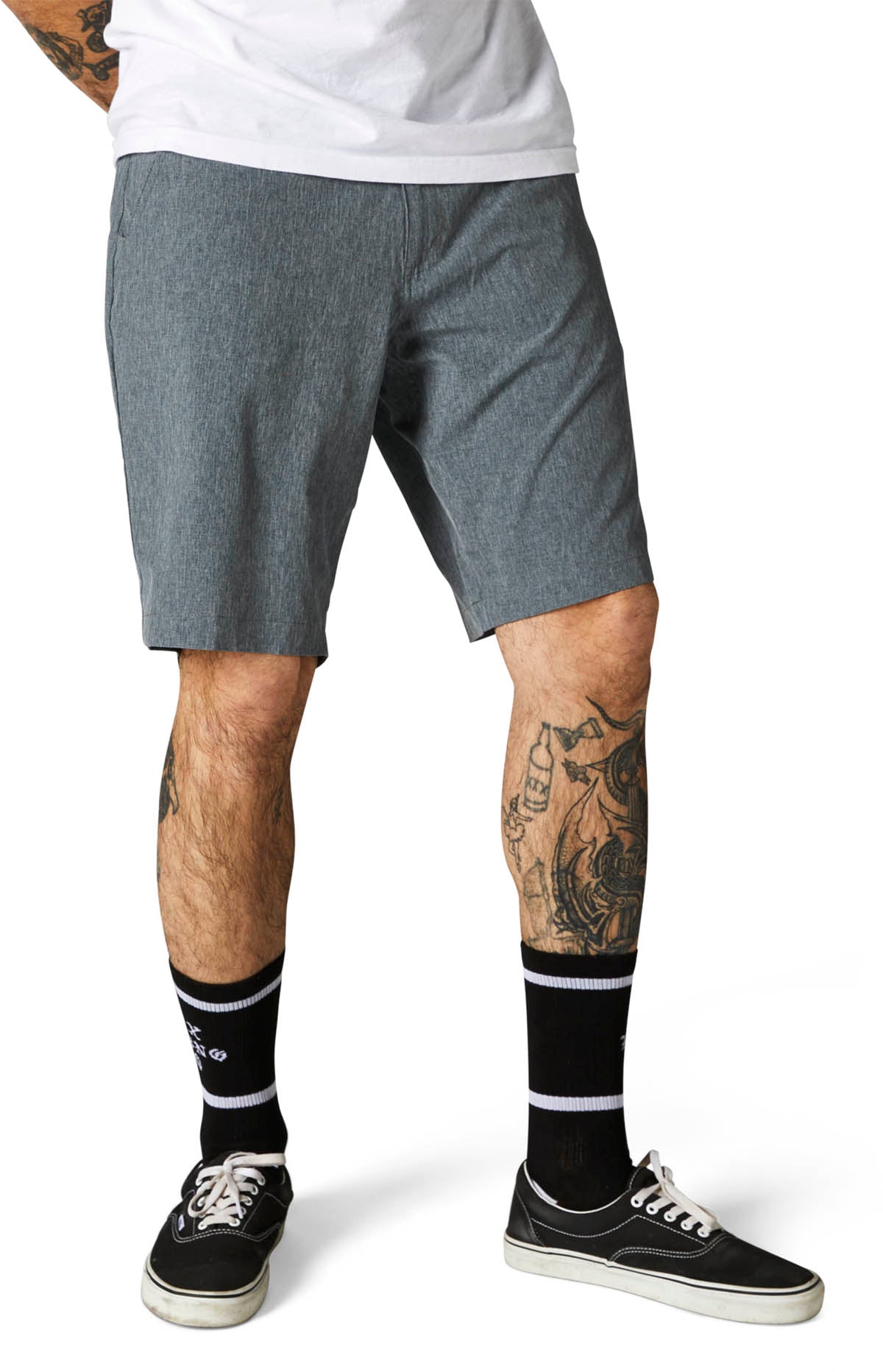 Fox Essex Tech Stretch Short 21" - Heather Graphite