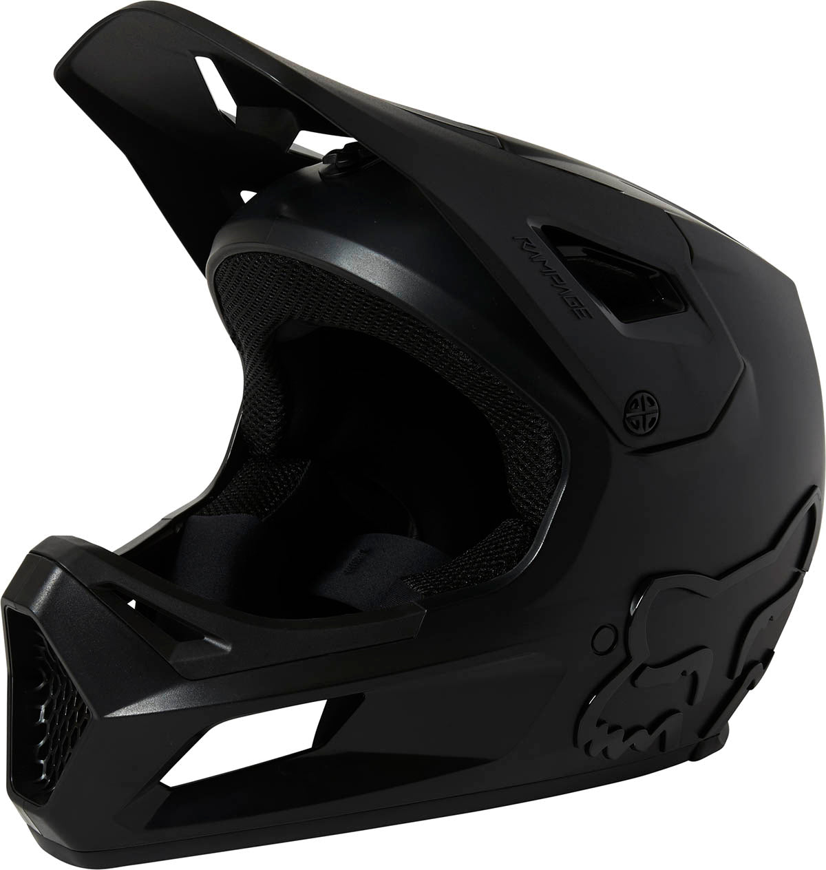 Fox Rampage Helmet - Black / Black